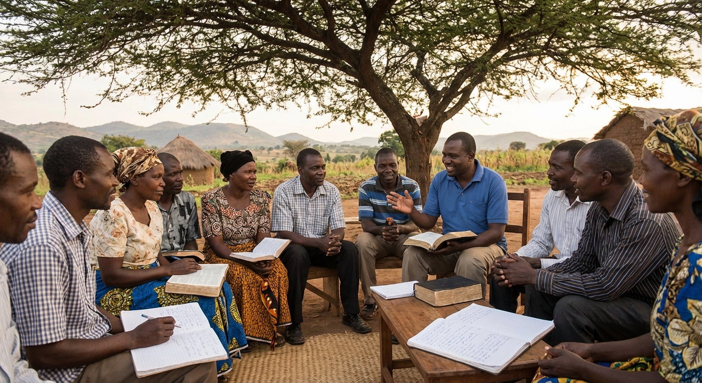 TEE students studying together
