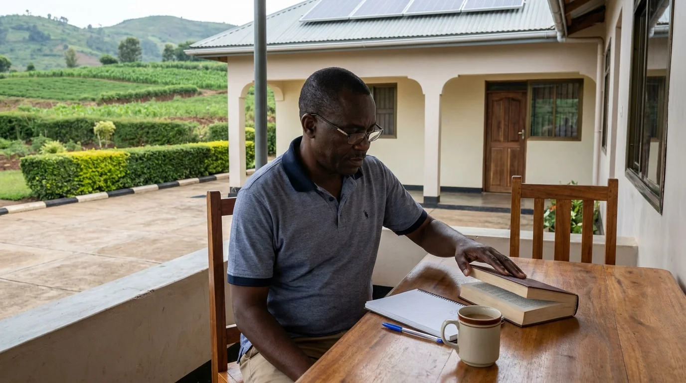 Mwanafunzi wa ETE akisoma